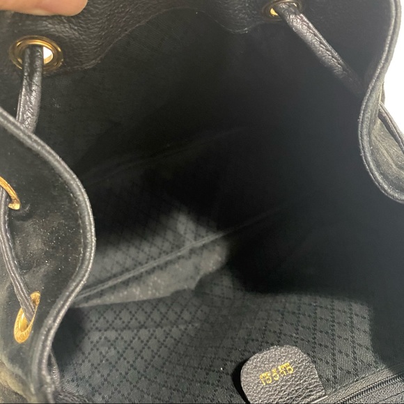 Gucci vintage bamboo suede backpack - Picture 9 of 9